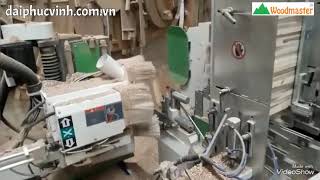 Máy làm mộng CNC - mộng Oval âm dương kết hợp