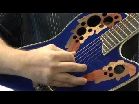 Ovation E-Acoustic Guitar Celebrity Elite Plus Mid Cutaway - Blue Transparent Quilt image 4