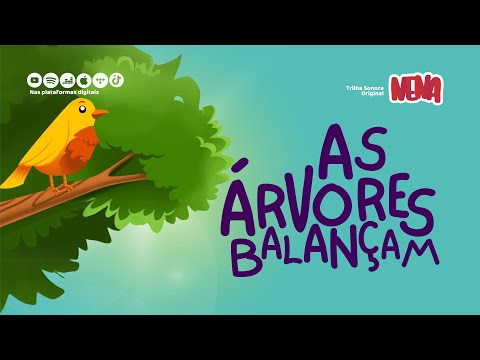 As árvores balançam | Cante com Nena 1 | Música Gospel Infantil | Desenho