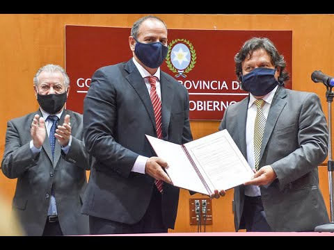 El gobernador Sáenz tomó juramento al nuevo secretario de Justicia de la Provincia