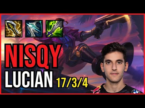 NISQY - LUCIAN vs XERATH Mid - EUW Challenger - Patch 11.5