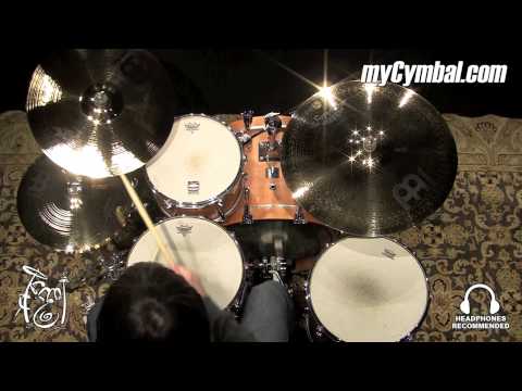 Meinl 14" Soundcaster Custom Powerful Soundwave Hi Hat Cymbals (SC14PSW-B-1021215F)