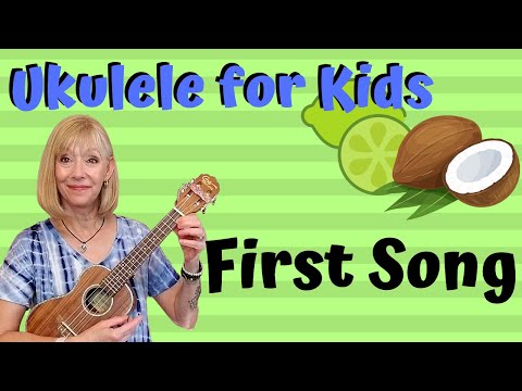 Ukulele for Kids  Learn Your Very First Song -One Chord Song
