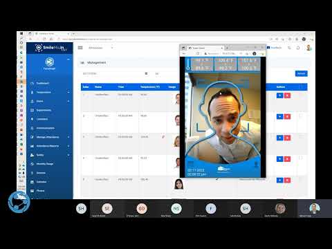 FaceGraph Attendance Tracking & Temperature measurement Webinar-1 Customization options