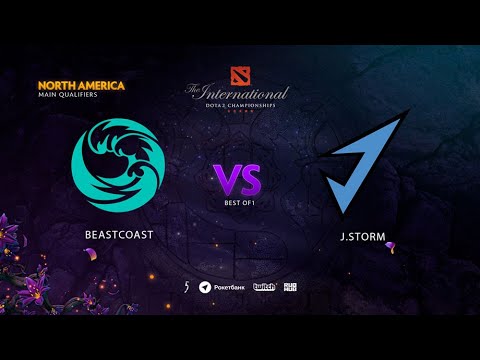 beastcoast vs J.Storm, TI9 Qualifiers NA, bo1 [Mila]