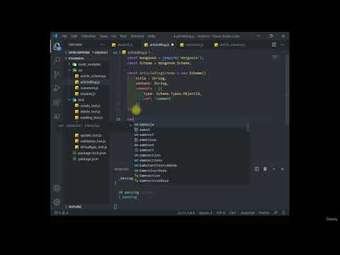 7 Last Setup Before the MongoDB Project Start MongoDB mongoose Nosql tutorial for beginners