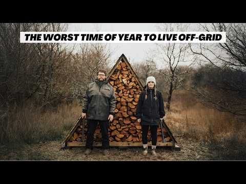The reality of winter on our homestead… Storm damage, mud & endless jobs