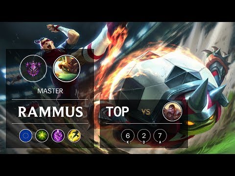 Rammus Top vs Jayce - EUW Master Patch 9.8