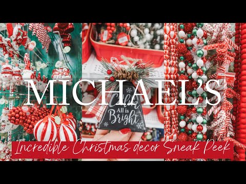 CAN'T WAIT TO SEE THE REST OF THIS! MICHAELS CHRISTMAS...