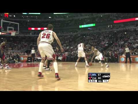 Derrick Rose Highlights vs. Atlanta Hawks 3/11 720p HD