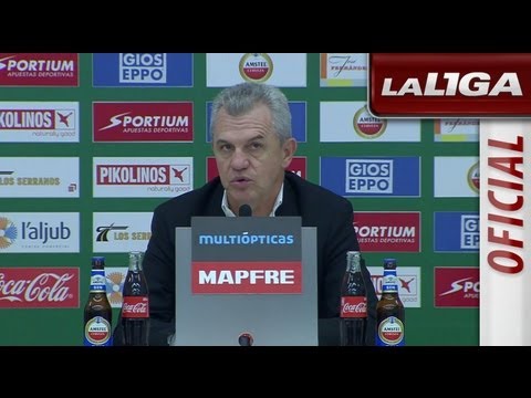 Rueda de Prensa de Aguirre tras el Elche CF (2-1) RCD Espanyol - HD