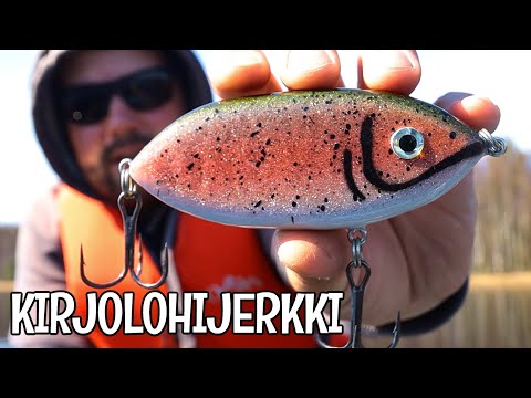 Maalataan kirjolohi jerkki - Ohjeita uistimien maalaukseen