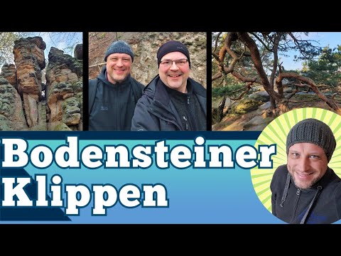 Bodensteiner Klippen - Wandern Harzvorland mit Osterklippe, Bastei, Sofaklippe, Hubertusgrotte
