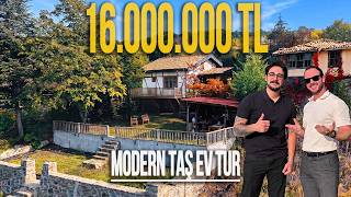 Hayalinizdeki o Şömineli Modern Taş Villayı İstanbul'a 40 dk Mesafede Buldum!