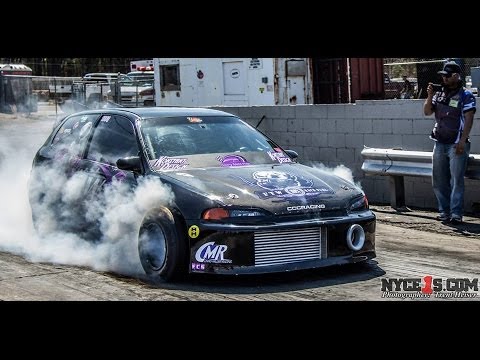 Nyce1s - CCC Racing's Turbo Honda Civic EG @ Honda Day Atco 2K14...