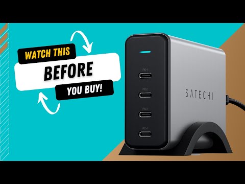 Dock sạc GaN Satechi USB-C PD 4-6 cổng 165W - 200W | Chính hãng Satechi Việt Nam