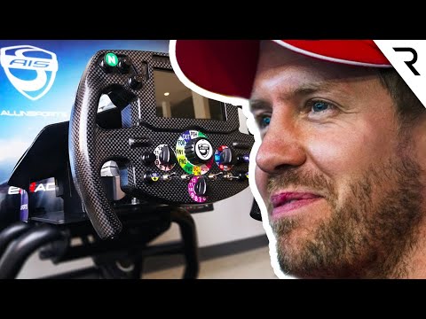 Sebastian Vettel goes Sim Racing! F1 World Champ (x4!) debut in Legends Trophy
