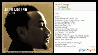 John Legend - I Can Change