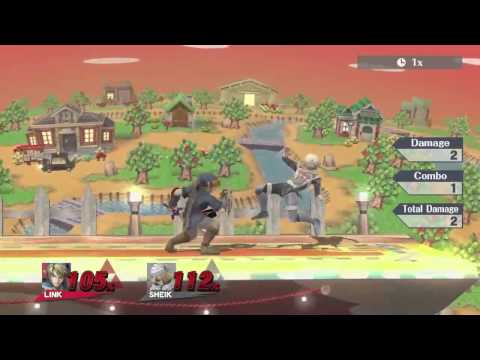 SSB4 - Link Jab Cancel Death Combo