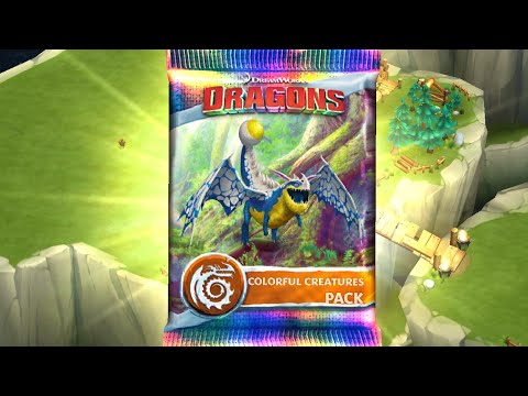 COLORFUL CREATURES PACK - Dragons:Rise of Berk