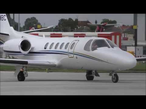 ✈ Cessna Citation 550 Arrival, Shutdown, Startup & Departure from London Southend Airport!