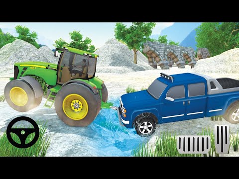 Heavy Tractor Trolley Cargo Farming Simulator 2020: Tractor Pull Simulator 3D - Android GamePlay