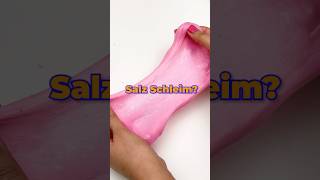 SCHLEIM OHNE KLEBER 💦Spülmittel und Salz Schleim