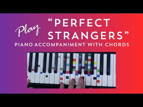 Perfect Strangers - Easy Piano Tutorial - Jonas Blue