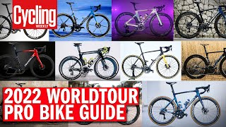 Le bici che prenderanno parte all'UCI World Tour 2022