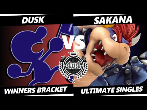 4o4 Smash Night 79 - 4o4| Dusk (Mr. Game & Watch) vs Sakana (Bowser) - Winner Round 3