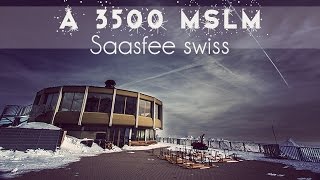 preview picture of video 'ONE DAY ROO TRIP In Svizzera a 3500mslm - Saas-Fee | con GoProHero 4 + Gimbal Feiyutech'