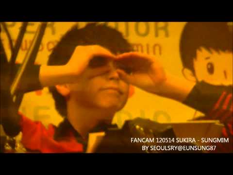 120514 FANCAM KISS THA RADIO - SUNGMIN.wmv