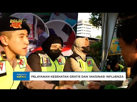BID KESJAS KORBRIMOB POLRI GELAR PELAYANAN KESEHATAN &amp; VAKSINASI GRATIS SAMBUT HUT BHAYANGKARA KE-79