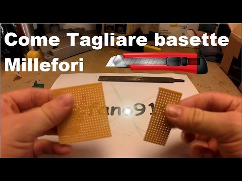 How to Cut Matrix Board