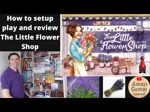 How to setup play and review The Little Flower Shop by AmassGames