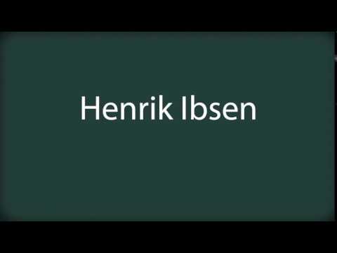 How to pronounce Henrik Ibsen