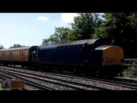 37612/37610 on Network Rail train through Oxford (21/05/2020)