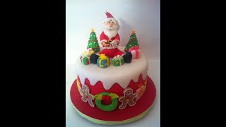 Christmas Cake Recipe | How to make step by step || Cake for beginners