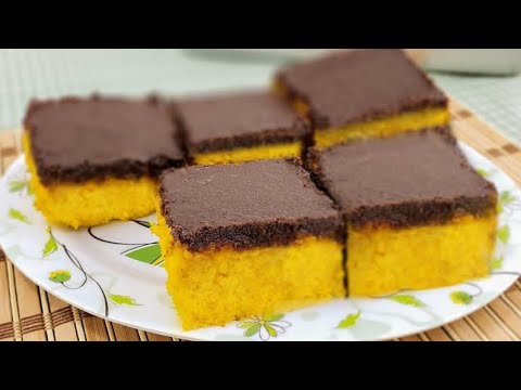 BOLO DE CENOURA FOFINHO E COM CASQUINHA DE CHOCOLATE