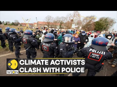 Climate Activists clashes with police over coal mine expansion in Germany I Latest News I WION