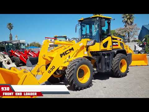 MCM 930 FRONT END LOADER Walkaround