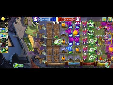 Plants vs Zombies 2 Battlez week 90 Practice room 4.2 Million Power lily max level