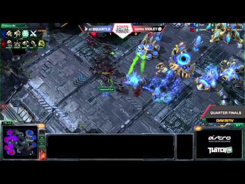 viOLet (Z) vs Squirtle (P) G2 Red Bull Battlegrounds Austin Quarterfinals