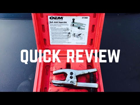 Autozone Ball Joint Separator 27308 Review -   Home Depot - OTC - Handpaw -  It Works!!!
