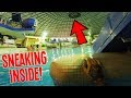 SPENDING THE NIGHT IN A WATERPARK