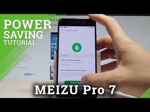 How to Save Battery on MEIZU Pro 7 - Power Saving Mode |HardReset.Info