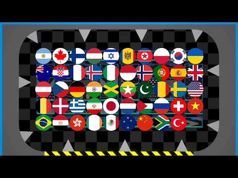 Countryballs Stage Lottery - Elimination Marble Race
