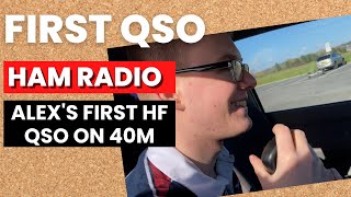 ? It Was His First Time On HAM Radio ! ?