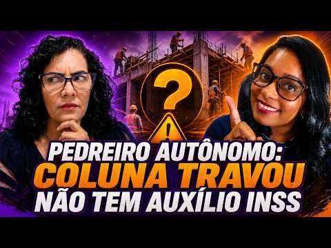 ??‍♂️Benefícios INSS do Pedreiro e Trabalhador Autônomo de Obras?️
