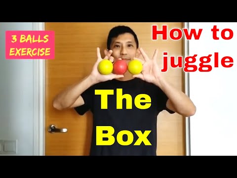 How To Juggle "The Box" Juggling Trick